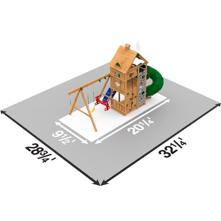 Playstar Ridgeline Gold PS 73211 - Factory Built - Backyard Provider