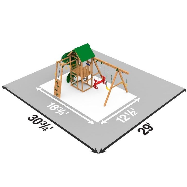 Playstar Plateau Gold - Factory Built PS 73621 - Backyard Provider