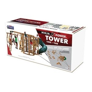 Playstar Ninja Tower Gold - Factory Built - PS 60061 - Backyard Provider