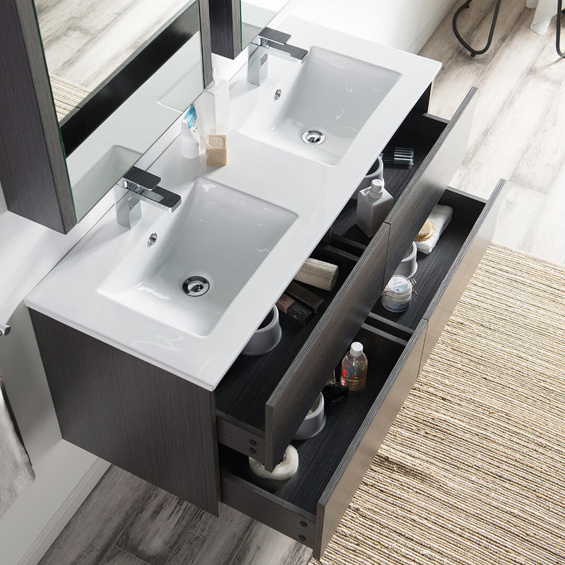 Blossom Valencia 48 Inch Bathroom Double Vanity - V8016 48 01D - Backyard Provider