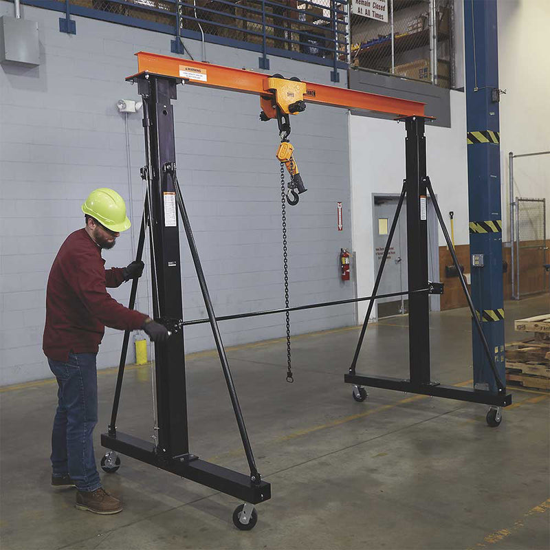 Bannon Adjustable Gantry Crane 2,000-lb. Capacity 57023