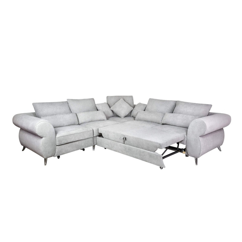 ROYAL Sleeper Sectional Sofa with storage - Backyard Provider