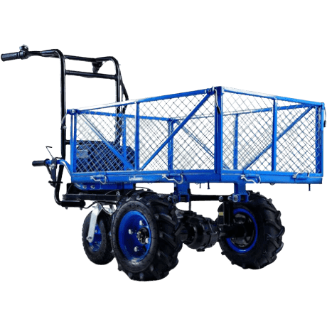 Landworks GUO026 48V Self-Propelled 500 lbs Capacity Electric Utility Wagon with Modular Cargo Bed New