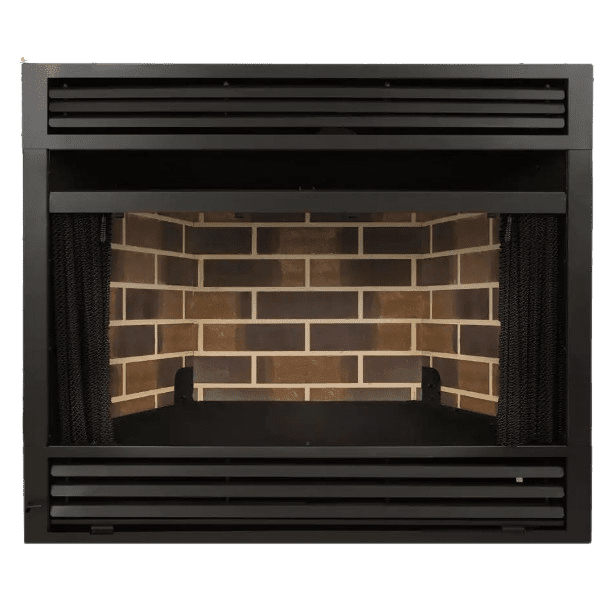 Pleasant Hearth Universal Circulating Zero Clearance 36 in. Ventless Dual Fuel Fireplace Insert New