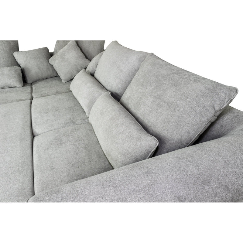 ROYAL Sleeper Sectional Sofa with storage - Backyard Provider