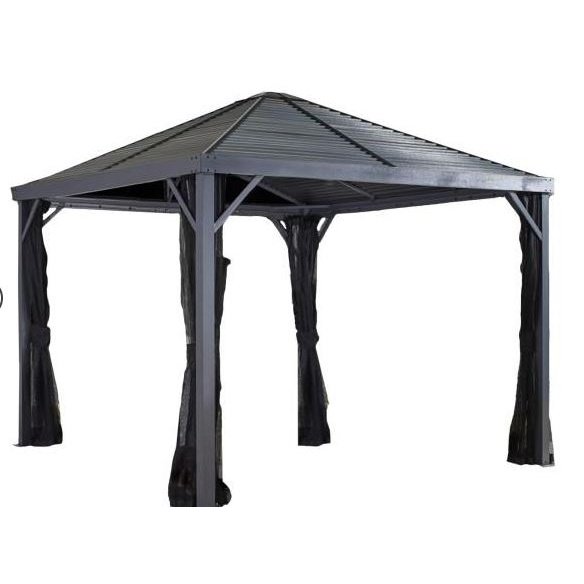 Sojag™ Sanibel Gazebo Steel Roof with Mosquito Netting