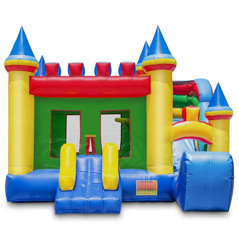 Commercial Castle Inflatable Bounce House with Slide by Cloud 9 - Backyard Provider