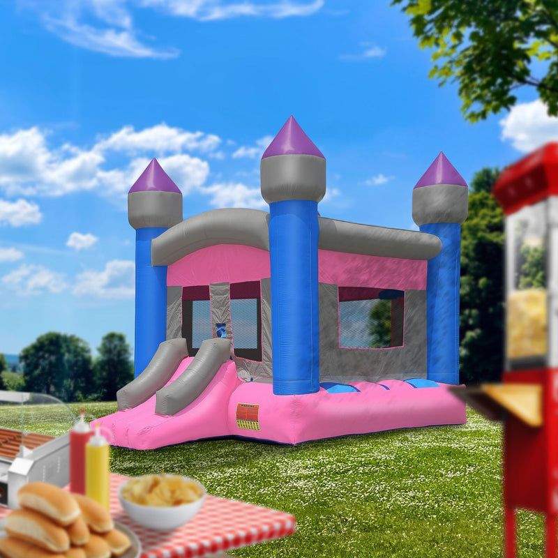 Commercial Princess Castle Bounce House w/ Blower by Cloud 9 - Backyard Provider