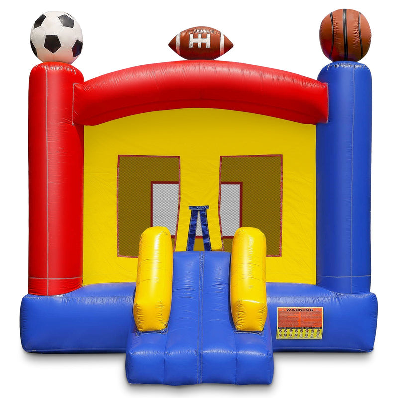 17'x13' Commercial Inflatable Sports Bounce House w/ Blower by Cloud 9 - Backyard Provider