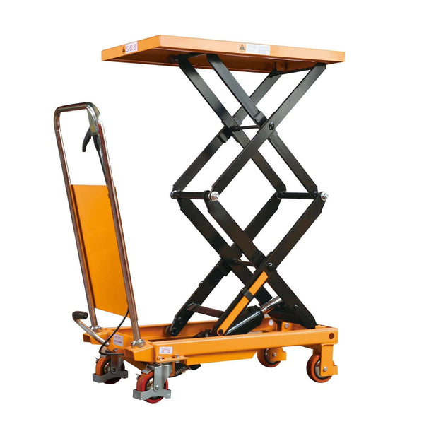 Apollolift Double Scissors Lift Table 770 lbs. 51.2" lifting height - A-2007 - Backyard Provider