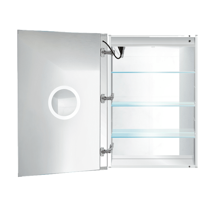 Krugg Svange 2436L  24" X 36" LED Medicine Cabinet with Dimmer & Defogger SVANGE2436L - Backyard Provider