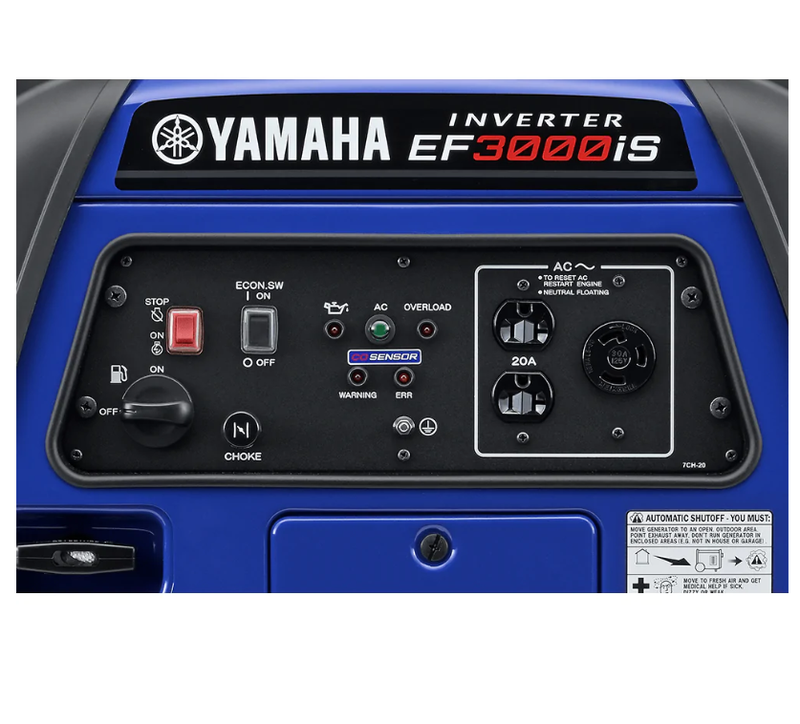 Yamaha 2800W/3000W Gas Inverter Generator New EF3000iS