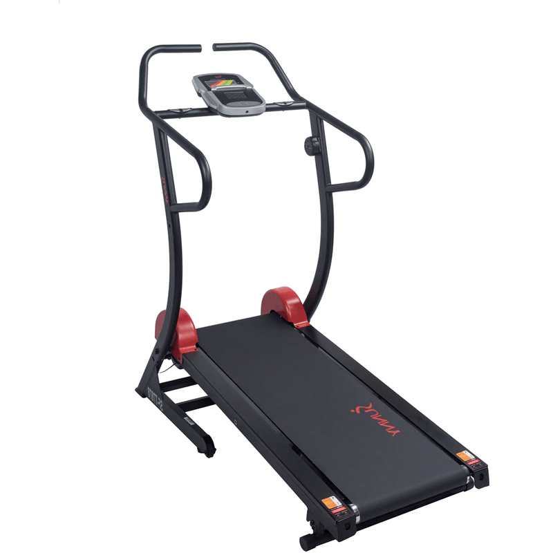 Sunny Health & Fitness Magnetic Training Manual Treadmill