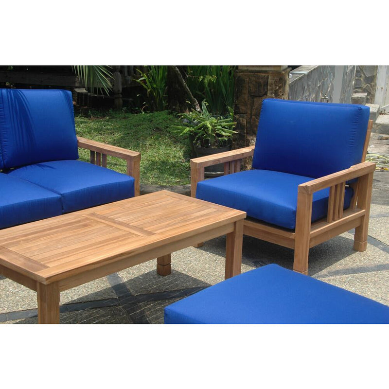 Anderson Teak SouthBay Deep Seating 6-Pieces Conversation Set A - SET-253