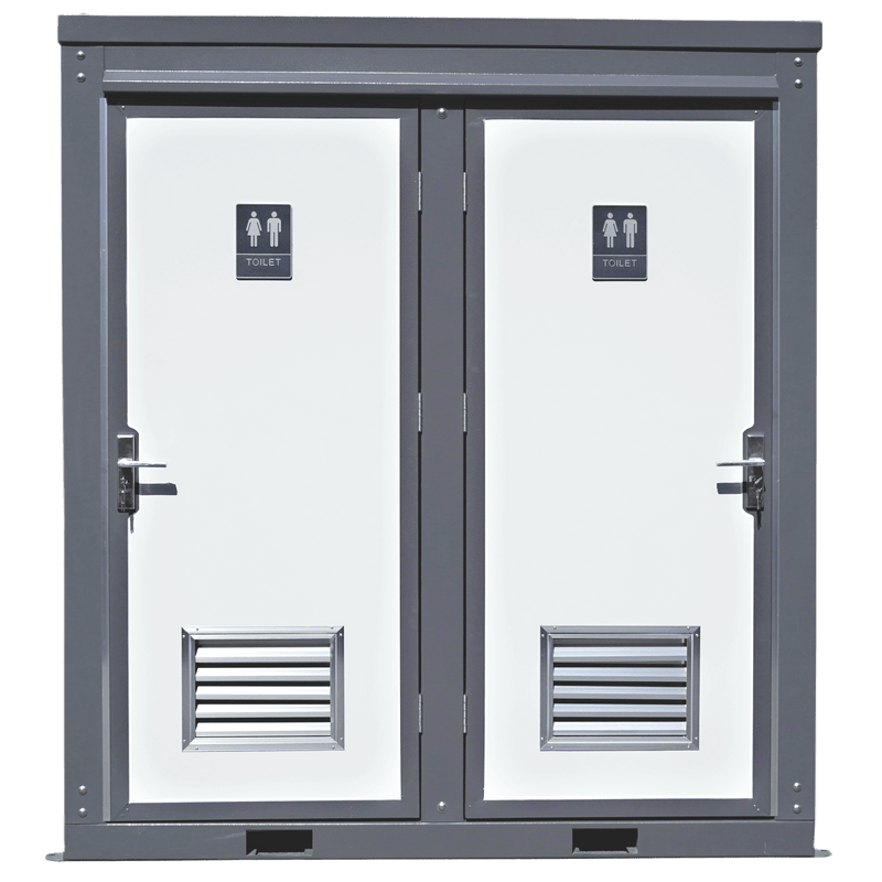 Bastone 2 Private Toilet Stalls Portable Restroom PM000121