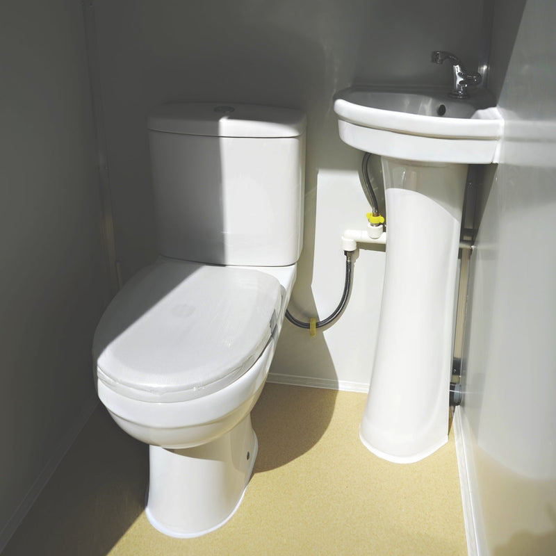 Bastone 2 Private Toilet Stalls Portable Restroom PM000121