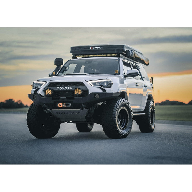 Backwoods Adventure Mods Toyota 4Runner 5th Gen 2014-2022 Hi-Lite Overland Front Bumper No Bull Bar