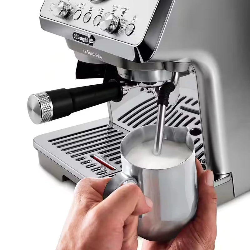 De'Longhi La Specialista Arte Evo Espresso Machine with Cold Brew in Silver EC9255M