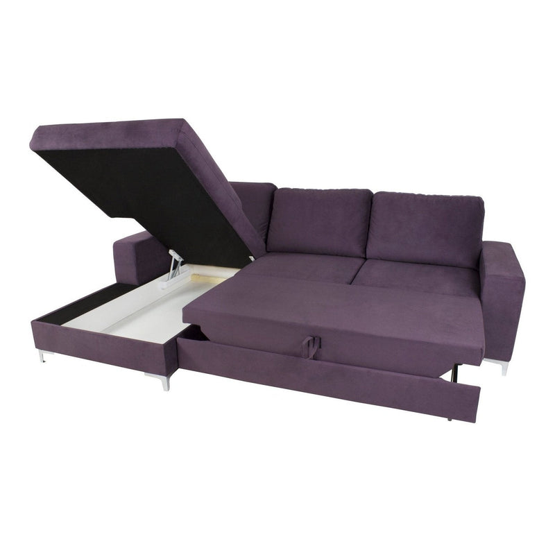 Sleeper Sectional Sofa LENS with storage, SALE - Backyard Provider