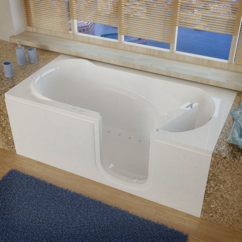 Meditub 30 x 60 White Step-In Bathtub 3060SI - Backyard Provider