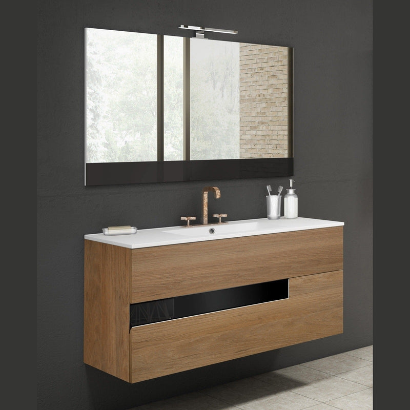 Lucena Bath Vision 48" Contemporary Wood Single Vanity in 6 colors - Backyard Provider