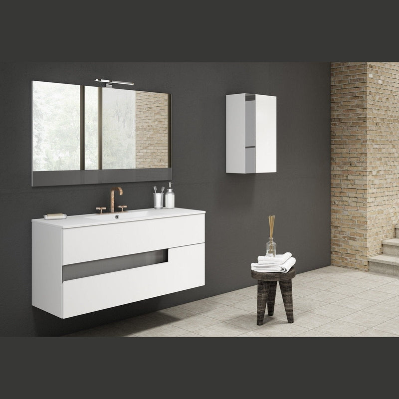 Lucena Bath Vision 48" Contemporary Wood Single Vanity in 6 colors - Backyard Provider