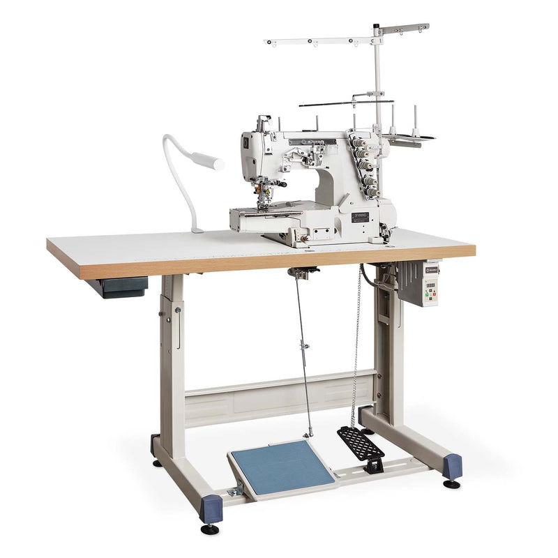 Cylinder Bed Cover Stitch Machine with Direct Drive