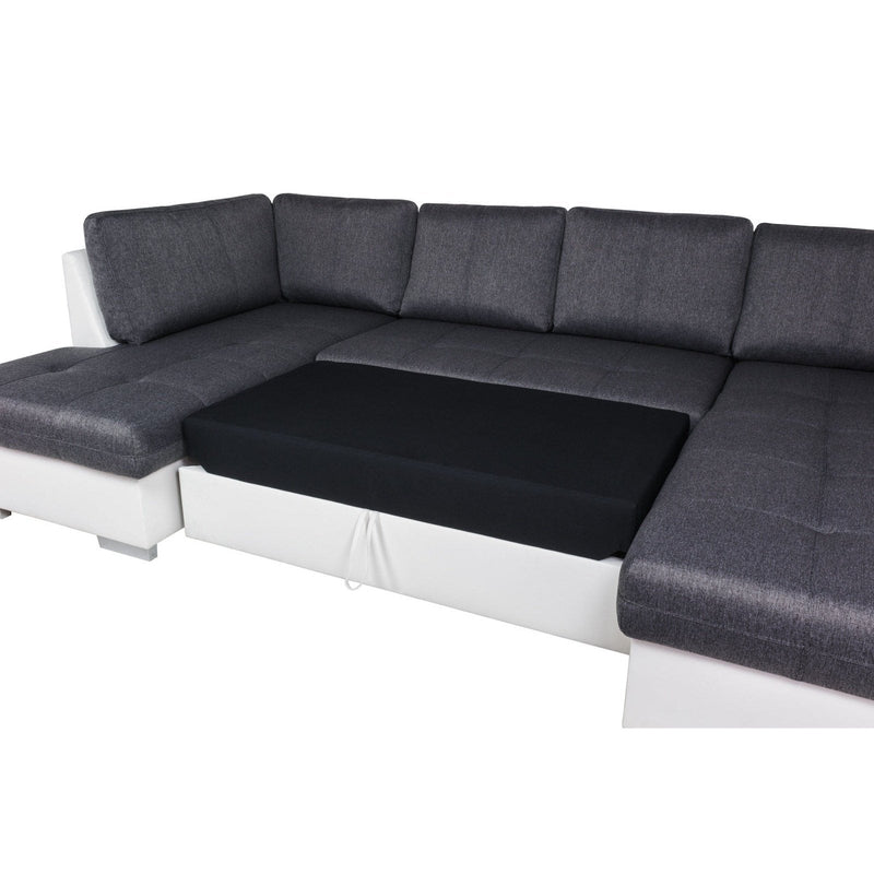 Sectional TOKIO Maxi with FULL XL Sleeper and bedding storage - Backyard Provider