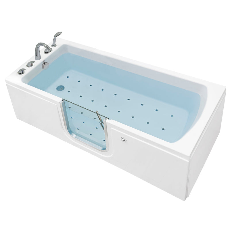 Ella's Bubble Laydown Air – Acrylic Walk In Bathtub (32″W x 72″L) - Backyard Provider