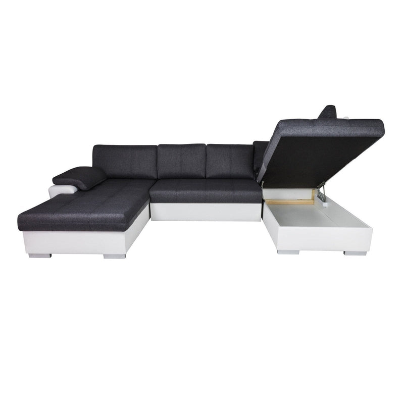 Sectional Full size sleeper with storage TOKIO Maxi - Backyard Provider