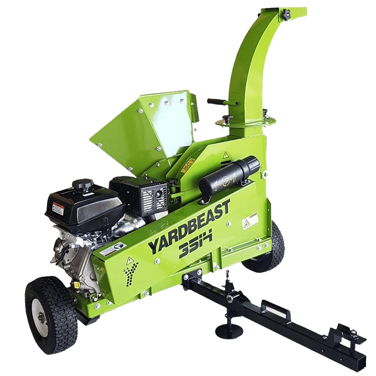 YARDBEAST 3514 ATV 429cc 14HP Kohler CH440 Engine 3.5" Heavy Duty Wood Chipper Shredder Tow Trailer New