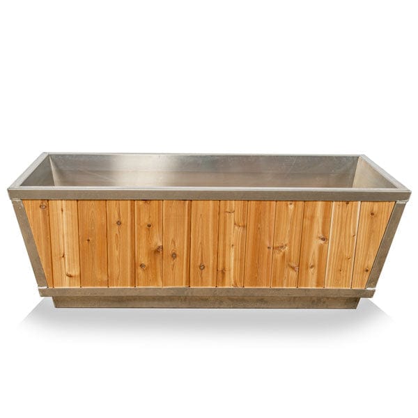 Dundalk Leisurecraft - The Glacier Plunge Tub - Knotty Red Cedar