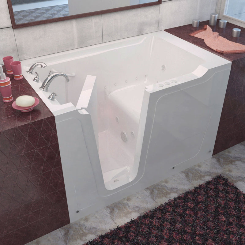 Meditub 36 x 60 White Walk-In Bathtub 3660 - Backyard Provider