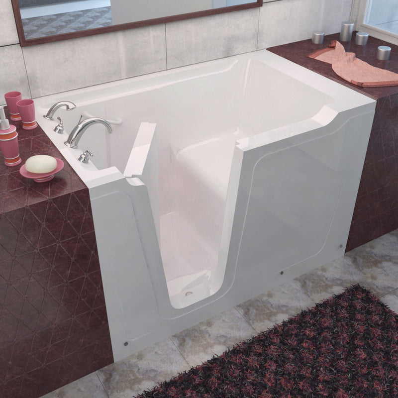 Meditub 36 x 60 White Walk-In Bathtub 3660 - Backyard Provider