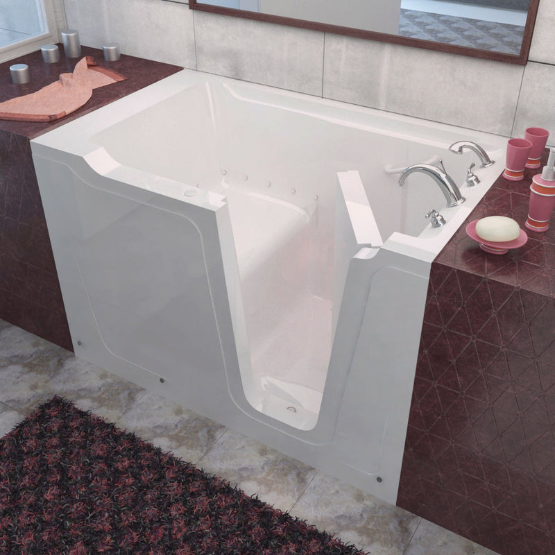 Meditub 36 x 60 White Walk-In Bathtub 3660 - Backyard Provider