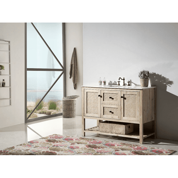 Legion Furniture 48 Inch Solid Wood Vanity | WH5148 - Backyard Provider