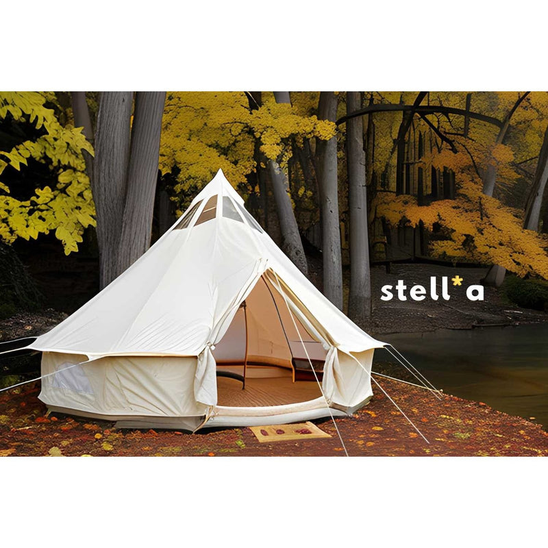 13' (4M) Stella™ Stargazing Canvas Tent - Backyard Provider