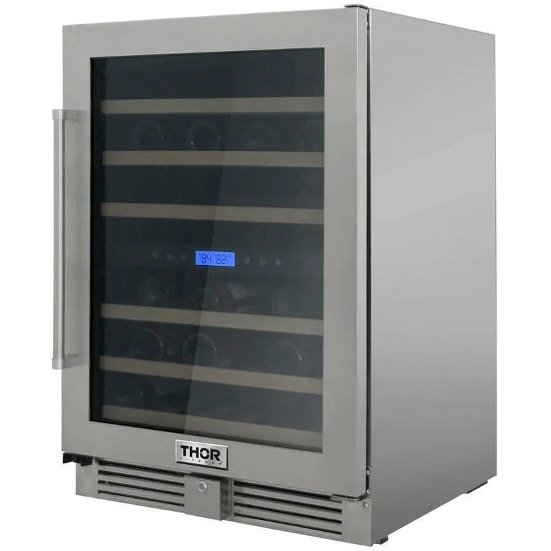 Thor Kitchen 24 in. 46 Bottle Wine Cooler, TWC2401DO