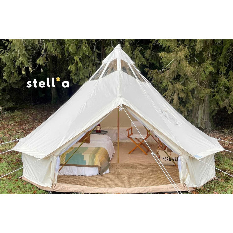 13' (4M) Stella™ Stargazing Canvas Tent - Backyard Provider