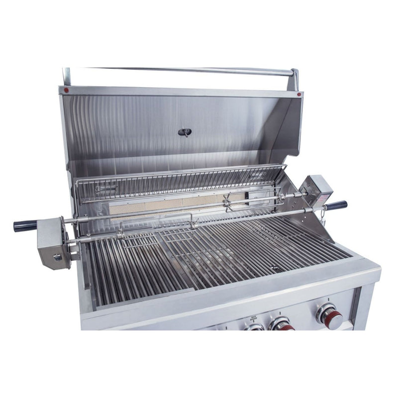 Sunstone Metal Products Ruby Gas Grills - 5 Burner 42" Ruby Drop in Gas Grills w/ IR