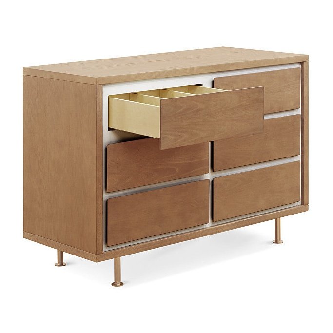 Nursery Works Novella 6-Drawer Double Dresser - Backyard Provider