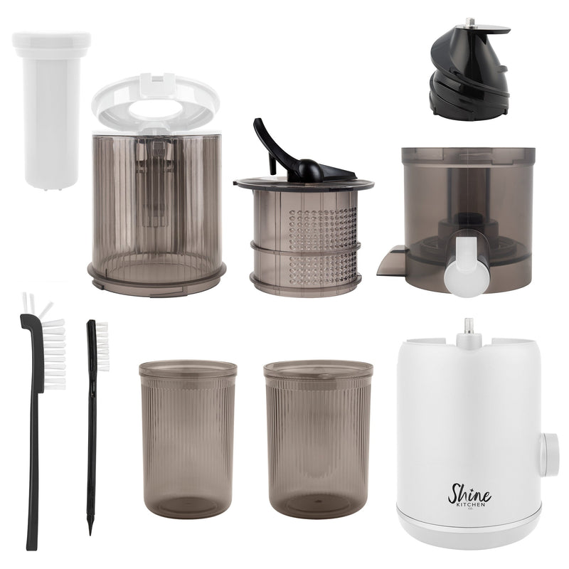 Shine Kitchen Co.® Multi-Batch Compact Cold Press Juicer