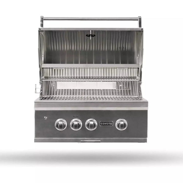 Coyote S-Series 30" Grill, LED Lights, Ceramics - C2SL30