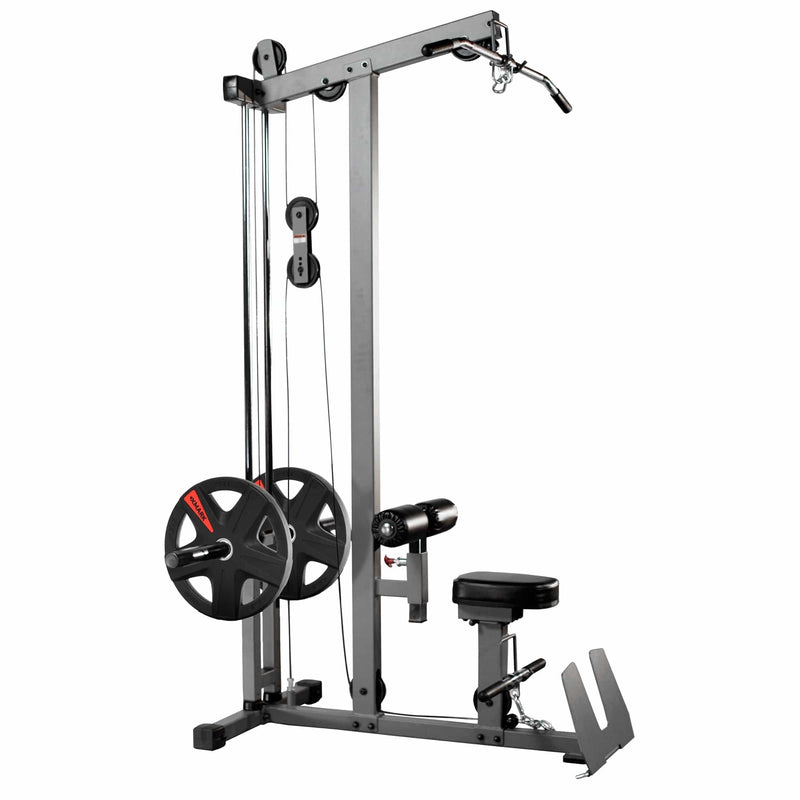 XMark Lat Pull-Down Machine with Low-Row - XM-7618 - Backyard Provider