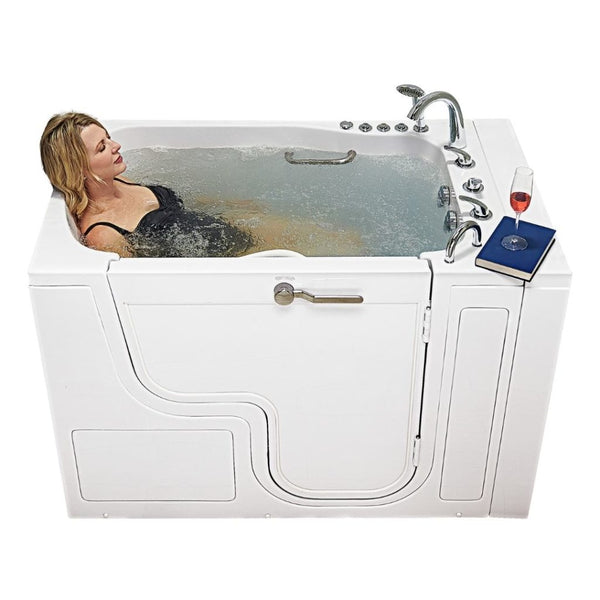 Ella's Bubble TransferXXXL - Wheelchair Accessible Walk-In Bathtub with Dual Drain (36"W x 55"L) - Backyard Provider