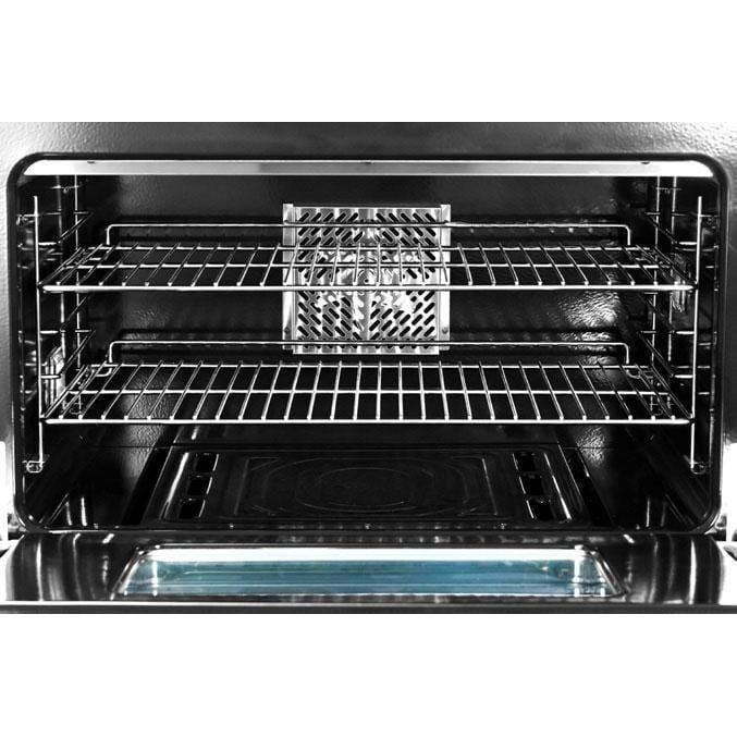 Thor Kitchen 36 in. Natural Gas Burner/Electric Oven Range in Stainless Steel - HRD3606U