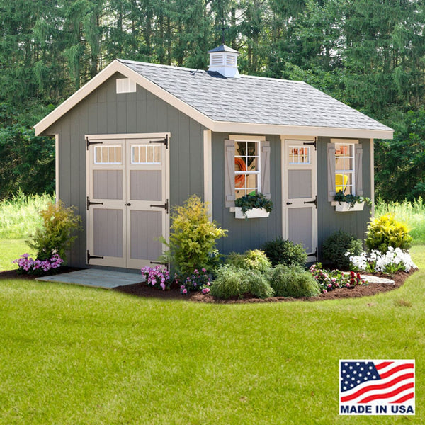 EZ-Fit Riverside Outdoor Shed Kit - ez8x12riverside