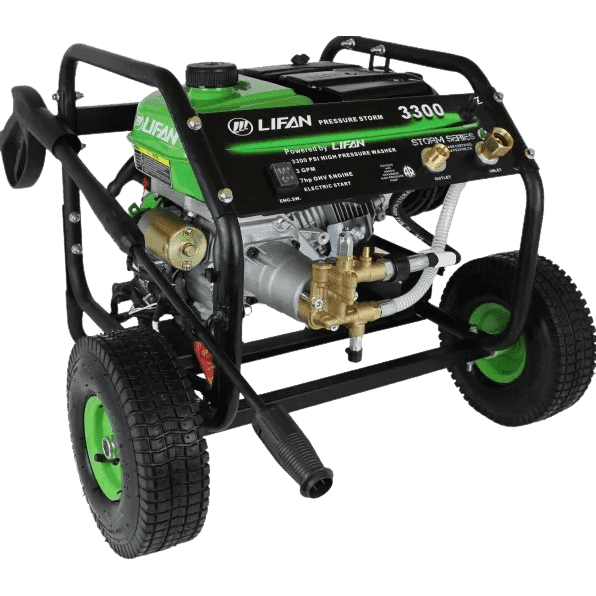 Lifan Pressure Washer 3300 PSI 3 GPM Electric Start New LFQ3370E