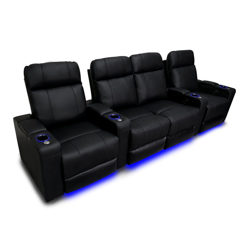 Valencia Piacenza Power Headrest Home Theater Seating