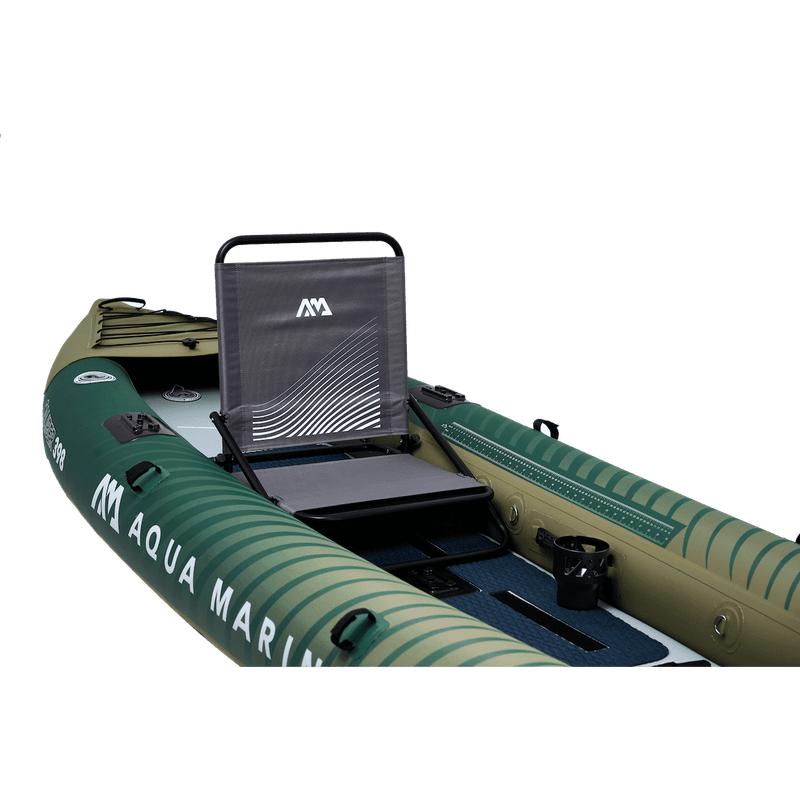 Aqua Marina 13’1 Caliber Angling Kayak 1/2-person. DWF Deck. Foldable fishing seat x1, Cup holder. paddle excluded